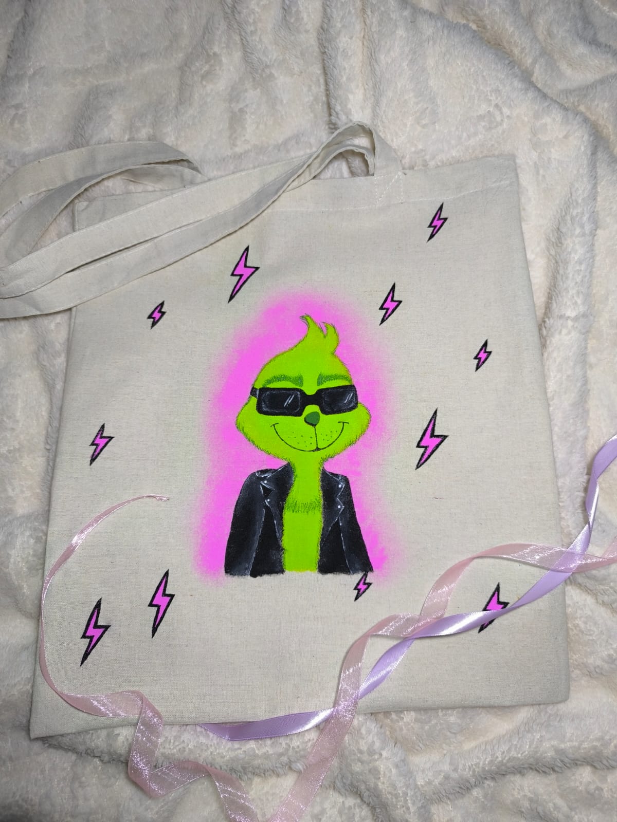 Tote Bag APTholic Grinch