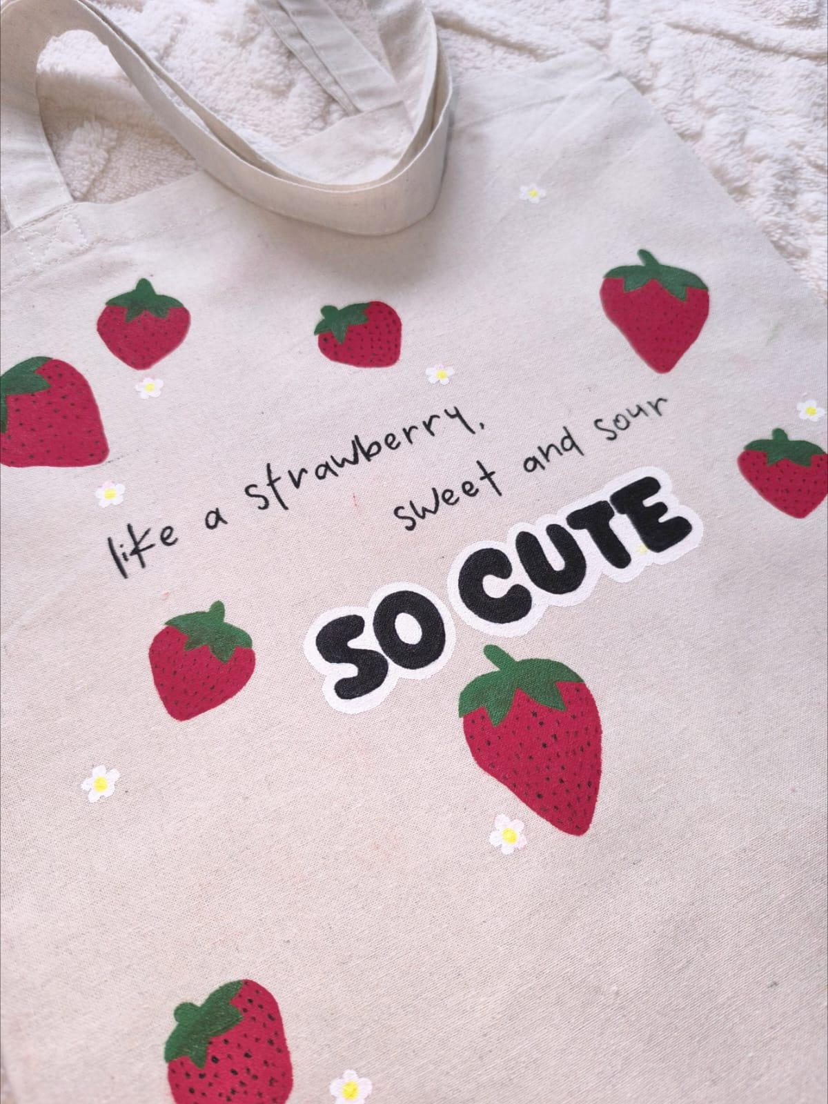 Tote Bag Strawberry