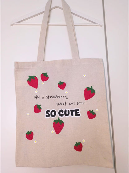 Tote Bag Strawberry