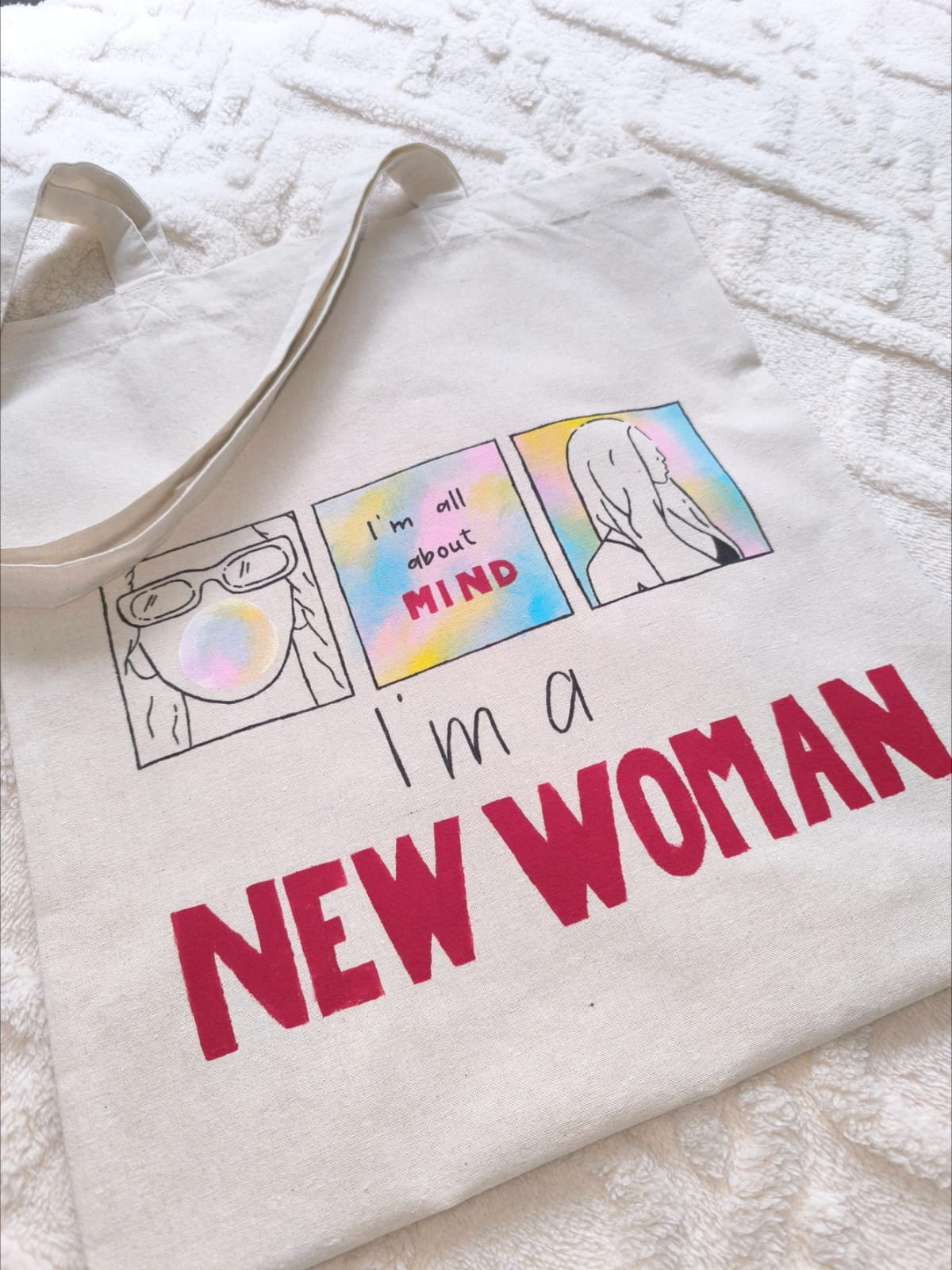 Tote Bag New Woman