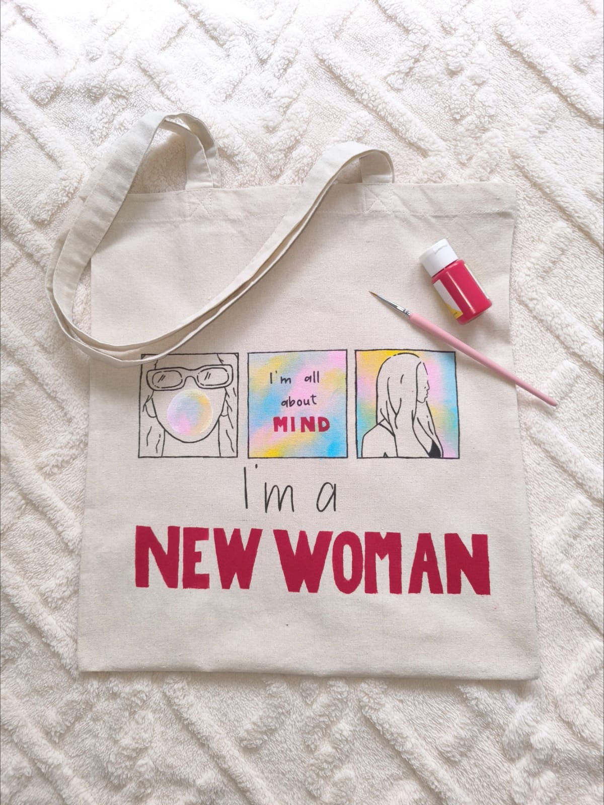 Tote Bag New Woman